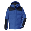 Killtec Winter Jacket Kow 207 Down Look with Hood (wind and waterproof, breathable, PFC-free) blue Children